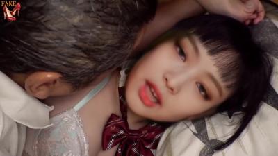 (BLACKPINK) Jennie Deepfake (Schoolgirl Costume Sex) 김지수 딥페이크 - Deepfades