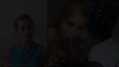 Brie Larson Deepfake (Split Screen) - Deepfades